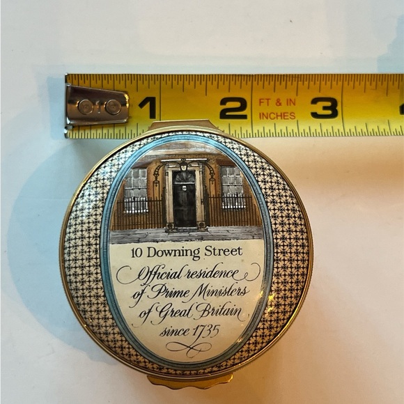 Halcyon Days Enamel Box- 10 Downing Street - Picture 10 of 10